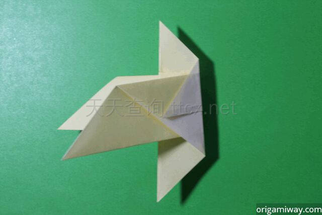 简易折纸鸟-9