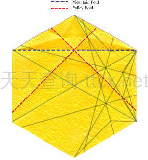 六角螺旋折纸星-23