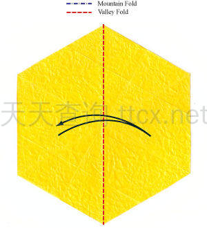 六角螺旋折纸星-6