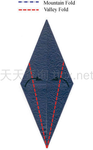 传统折纸燕子-4