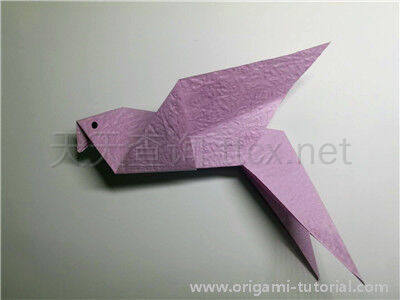 折纸鸟简单-2