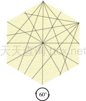 六瓣百合折纸底座-15