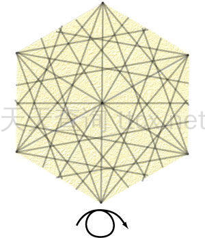 六瓣百合折纸底座-17