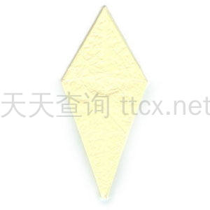 六瓣百合折纸底座-1