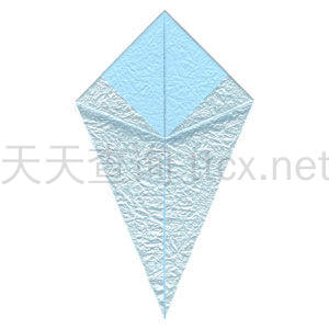 传统折纸鸟-11