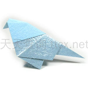 传统折纸鸟-1