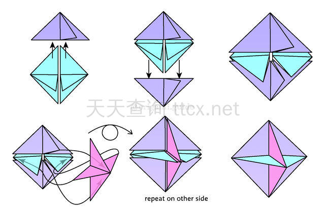 模块化折纸旋转玩具-20