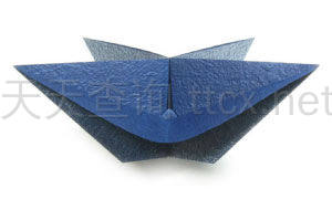 基于开放式折叠的折纸蝴蝶-14