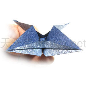 基于开放式折叠的折纸蝴蝶-27