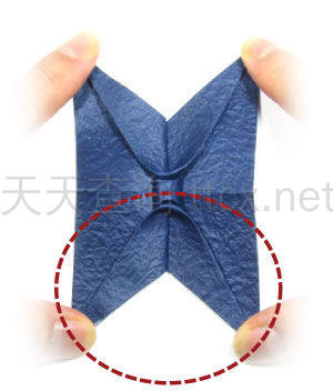 基于开放式折叠的折纸蝴蝶-23