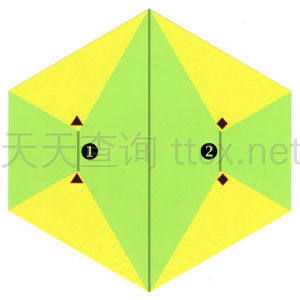 正方形纸制成的正六边形-9