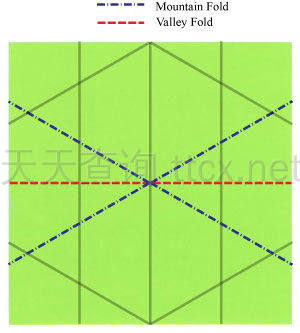 正方形纸制成的正六边形-14