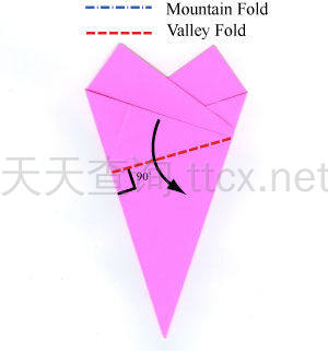方形纸制成的正五边形-13