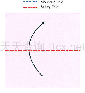 方形纸制成的正五边形-4