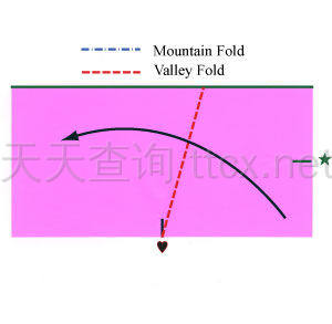 方形纸制成的正五边形-9