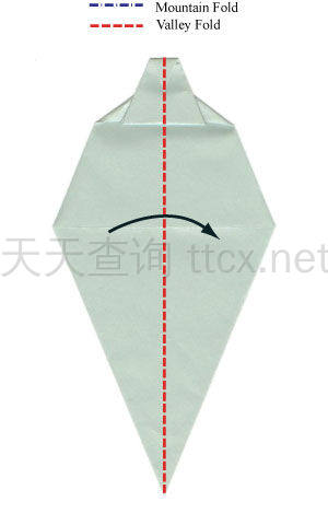 传统折纸海豚-10