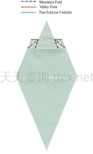 传统折纸海豚-7