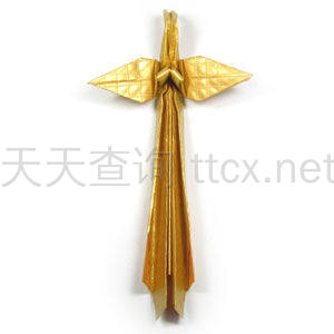 传统折纸凤凰-30