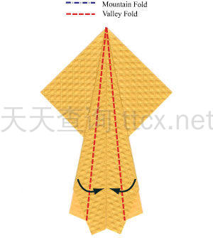 传统折纸凤凰-10