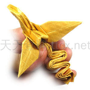 传统折纸凤凰-31