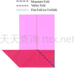 带烟囱的传统折纸汽船-10