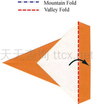 传统折纸鸳鸯-9