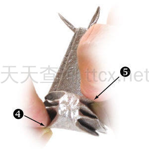 传统折纸蜗牛-35