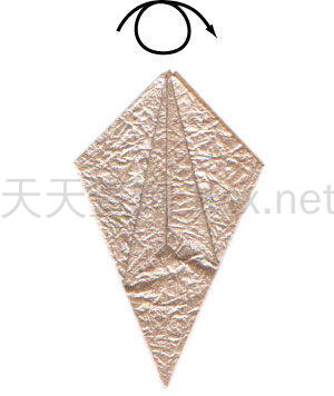 传统折纸蜗牛-8