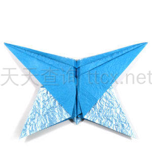 简单折纸蝴蝶-15