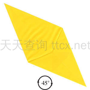 传统折纸鸭-7