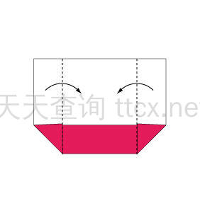 A4纸的折纸信封-6